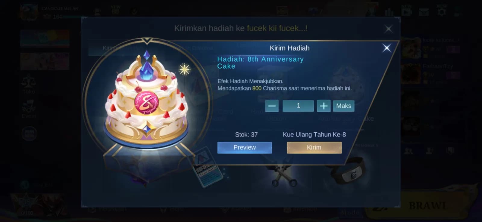 8th Anniversary Cake
