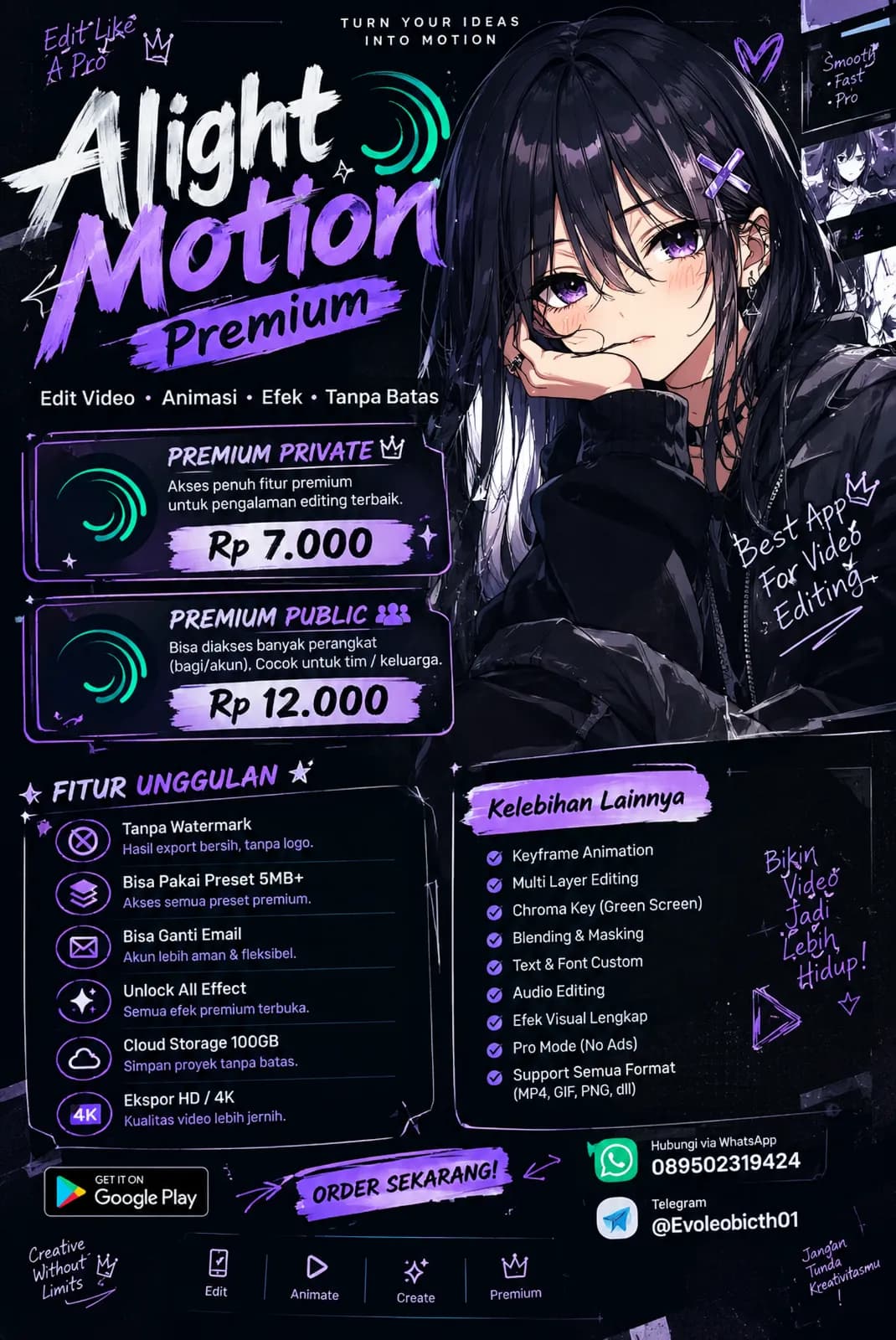 Alight Motion Premium ✨