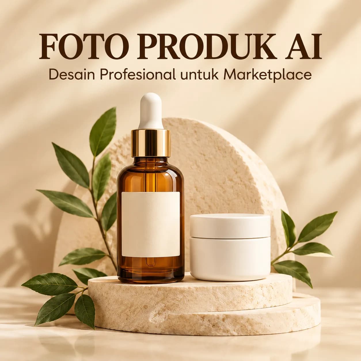 Jasa Desain Foto Produk AI untuk TikTok Shop dan Shopee