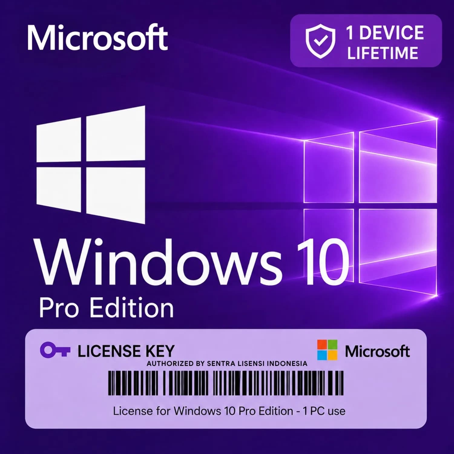 License Key Windows 10 Pro Retail