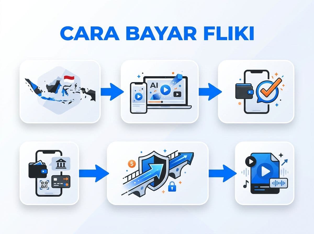 Cara Bayar Fliki dari Indonesia Tanpa Kartu Kredit