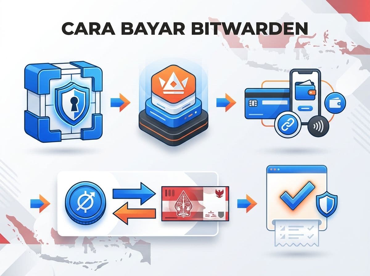 Cara Bayar Bitwarden Premium di Indonesia: Paket & Total Rupiah