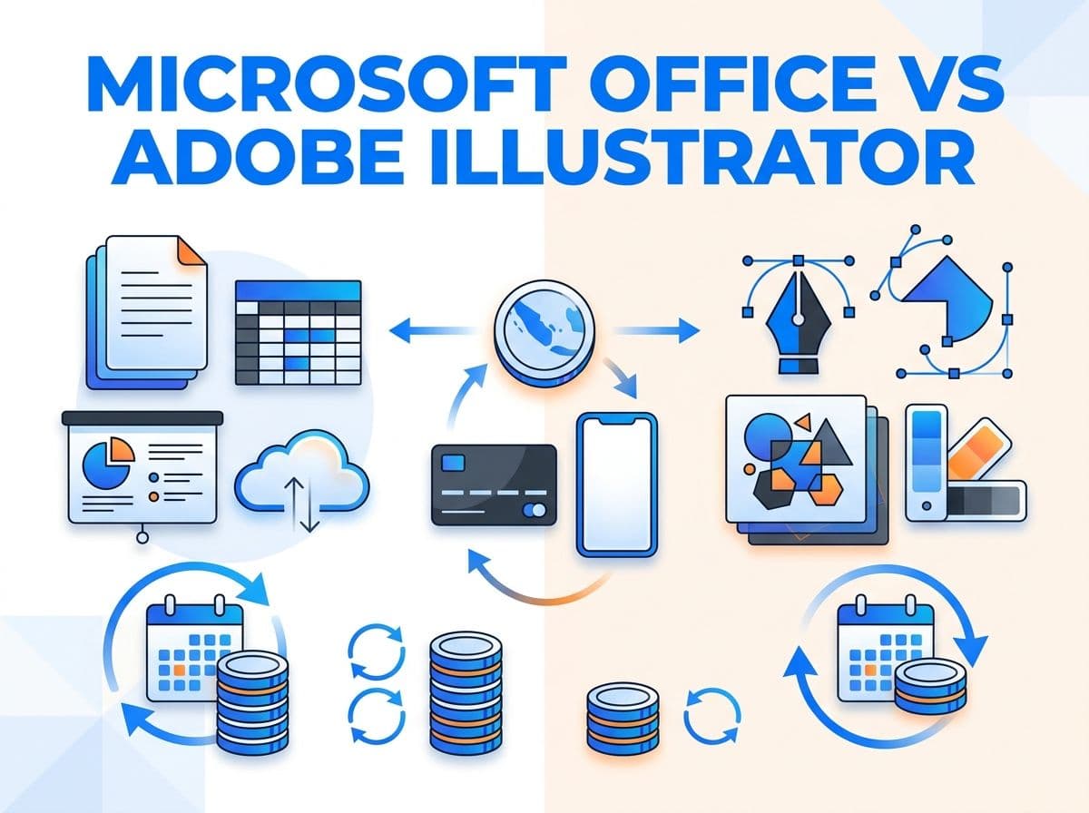 Office 365 vs Adobe Illustrator: Harga dan Cara Bayar Indonesia