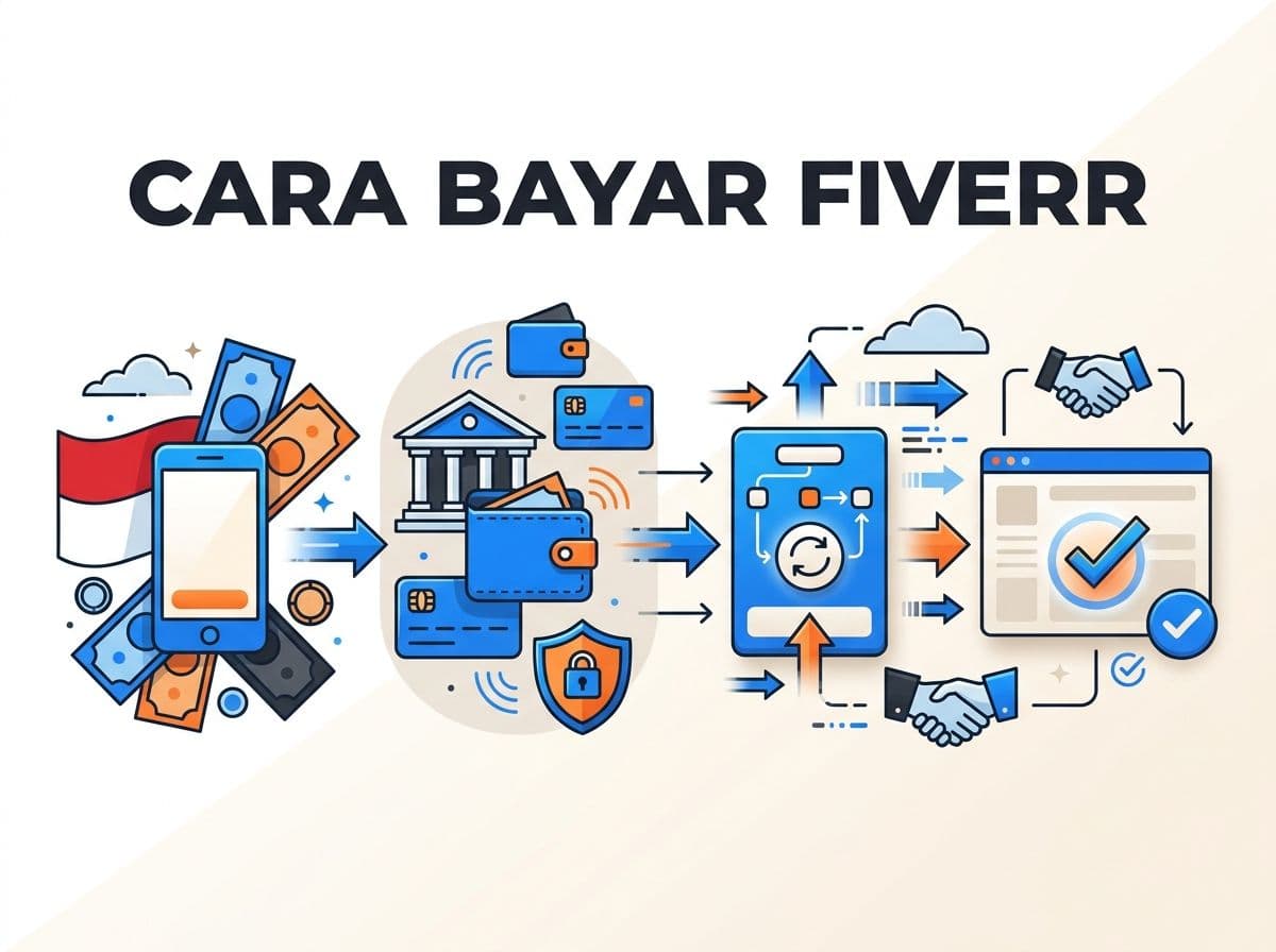 Cara Bayar Fiverr dari Indonesia Tanpa Kartu Kredit