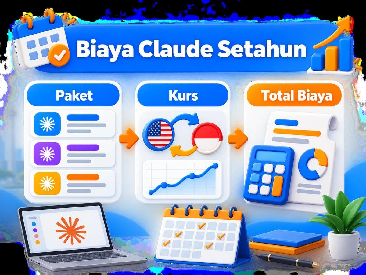 Berapa Total Biaya Langganan Claude Setahun dari Indonesia