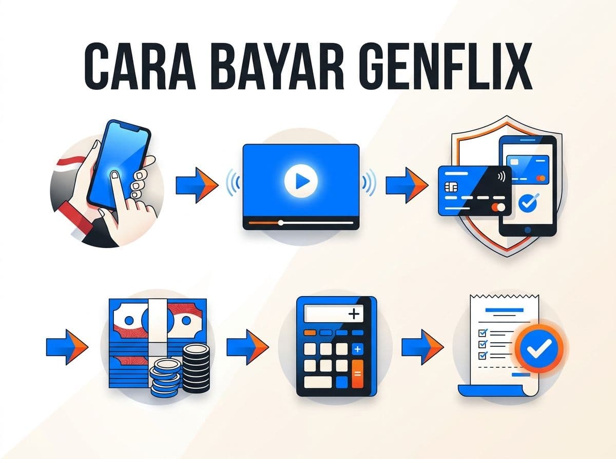 Cara Bayar Genflix dari Indonesia: Biaya dan Total Rupiah