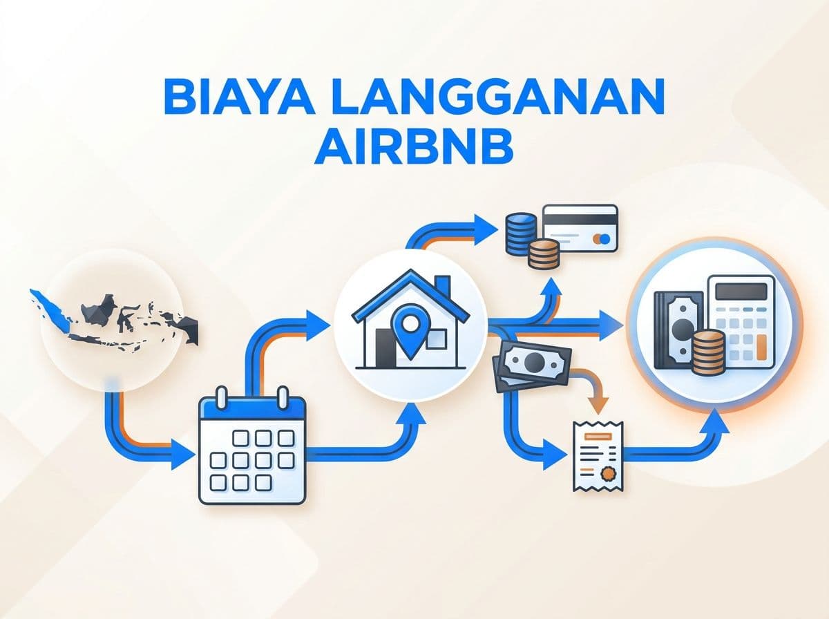 Berapa Total Biaya Langganan Airbnb Setahun dari Indonesia