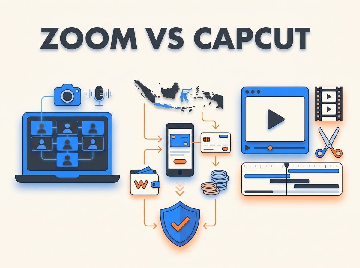 Zoom Pro vs CapCut Pro: Harga dan Cara Bayar dari Indonesia