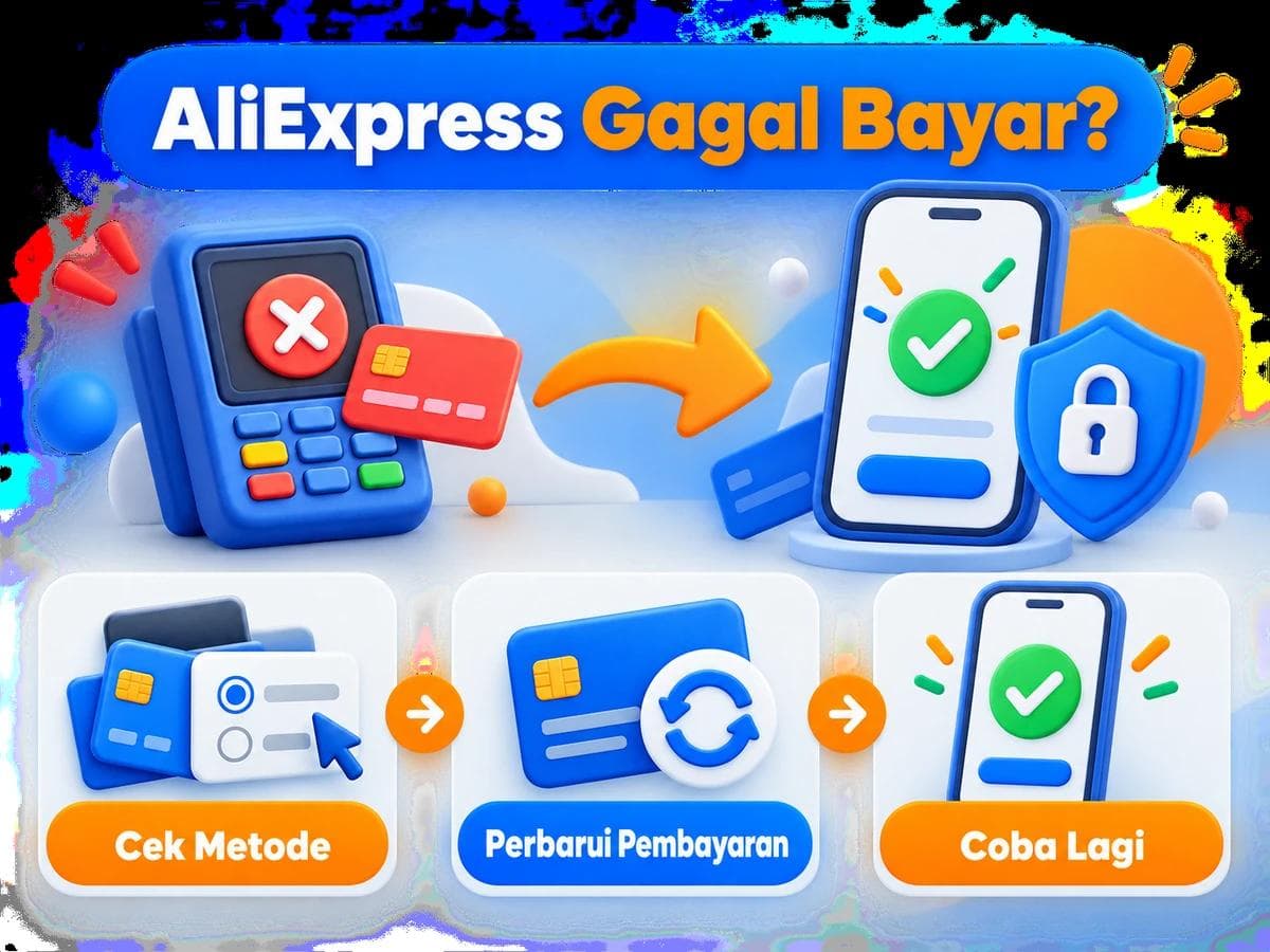 AliExpress Gagal Bayar atau Kartu Ditolak: Penyebab dan Solusi