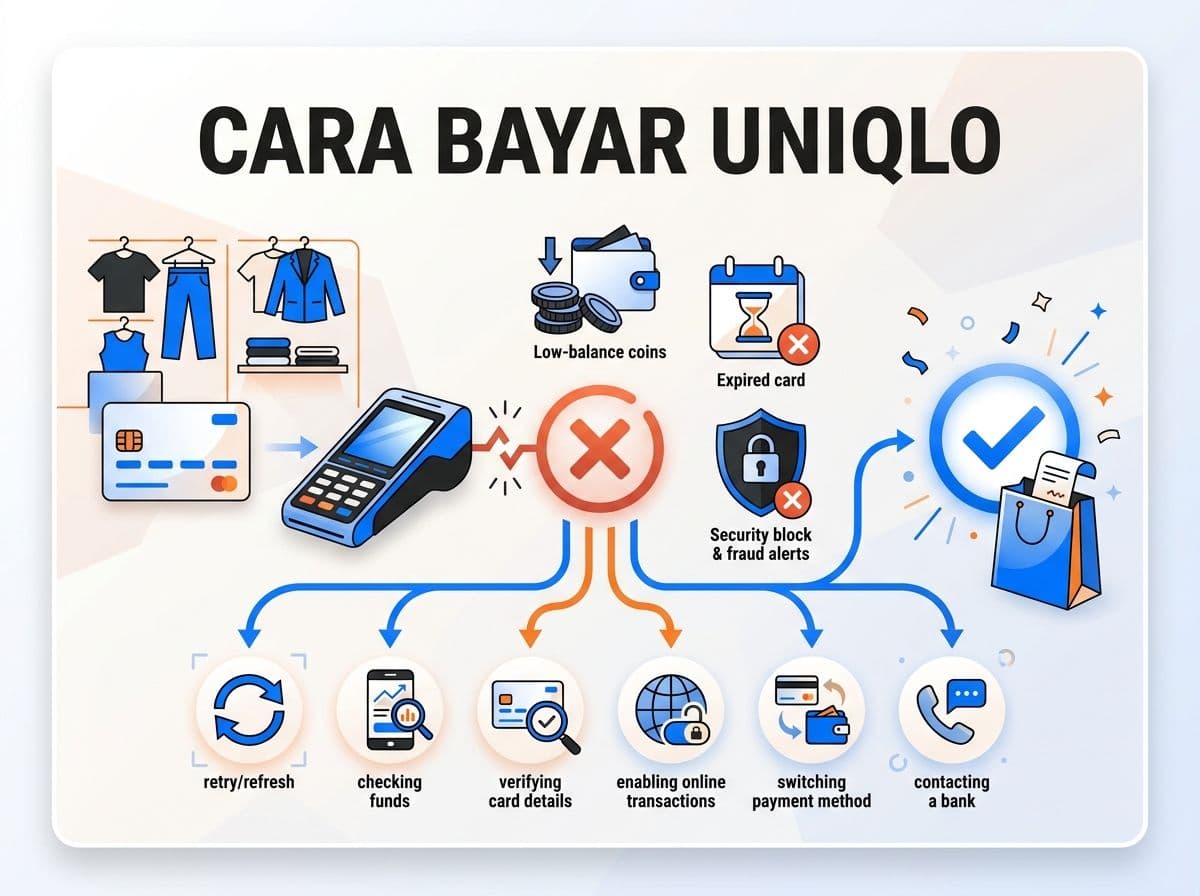 Uniqlo Gagal Bayar atau Kartu Ditolak: Penyebab dan Solusi