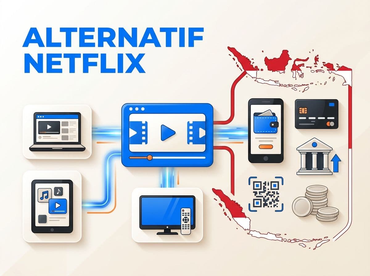 Alternatif Netflix yang Bisa Dibayar dari Indonesia
