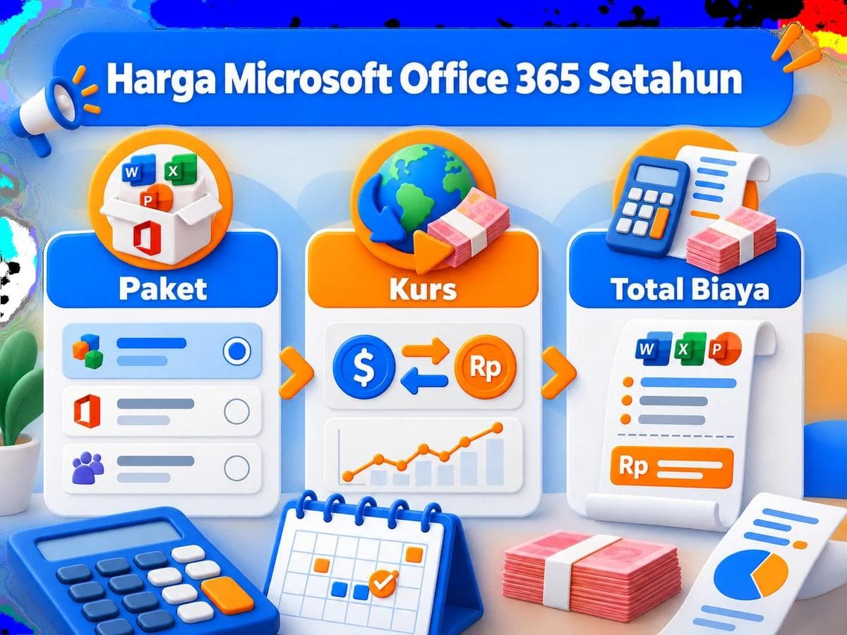 Harga Microsoft Office 365 Setahun: Total Biaya dari Indonesia