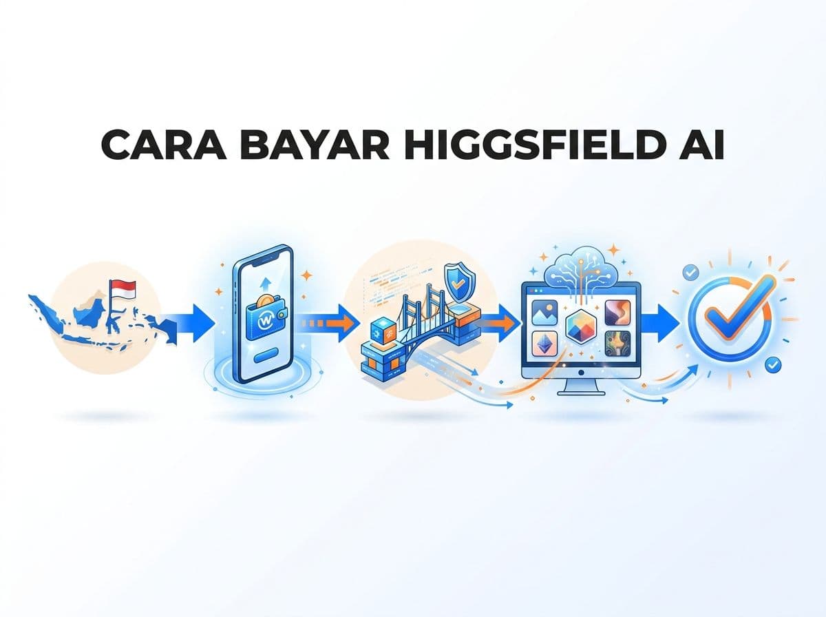 Cara Bayar Higgsfield AI dari Indonesia Tanpa Kartu Kredit