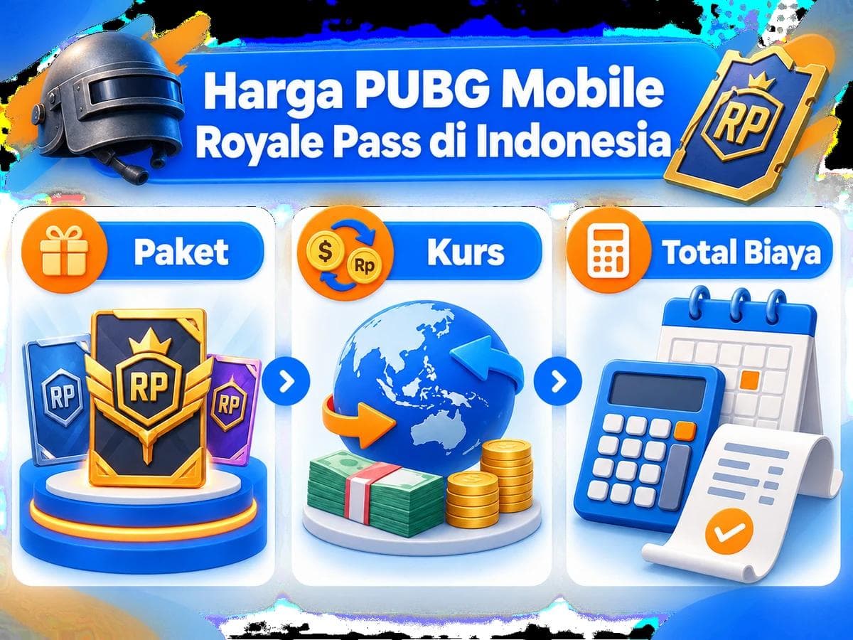 Harga PUBG Mobile Royale Pass di Indonesia: Paket dan Total Rupiah