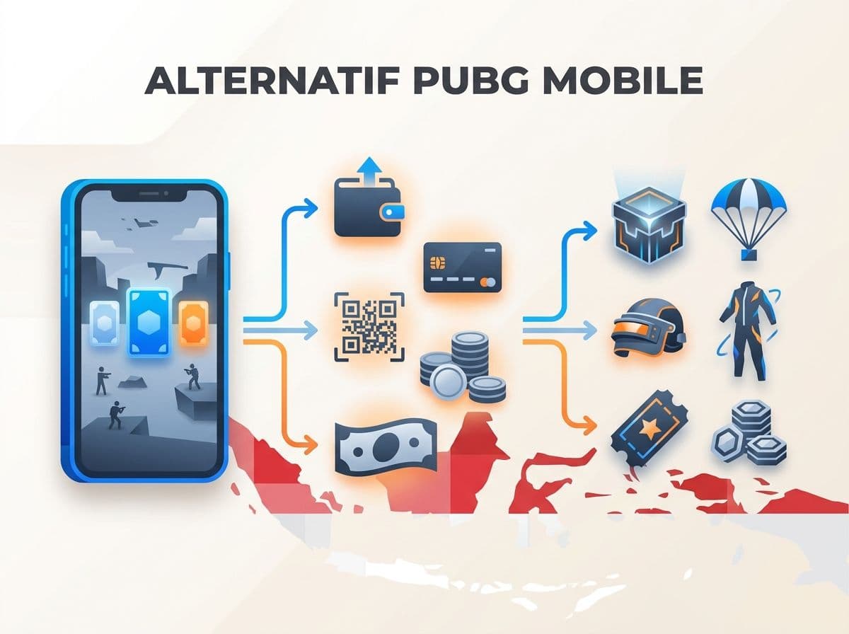 Alternatif PUBG Mobile Royale Pass yang Bisa Dibayar dari Indonesia