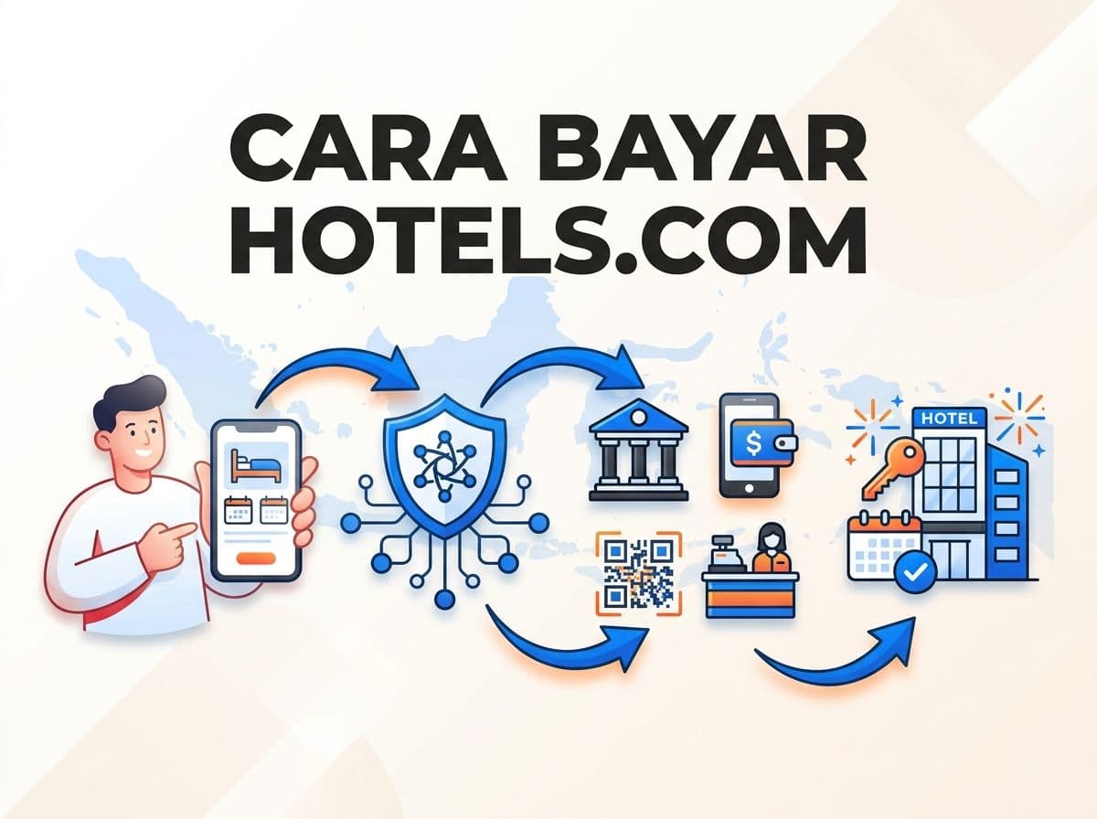 Cara Bayar Hotels.com dari Indonesia Tanpa Kartu Kredit