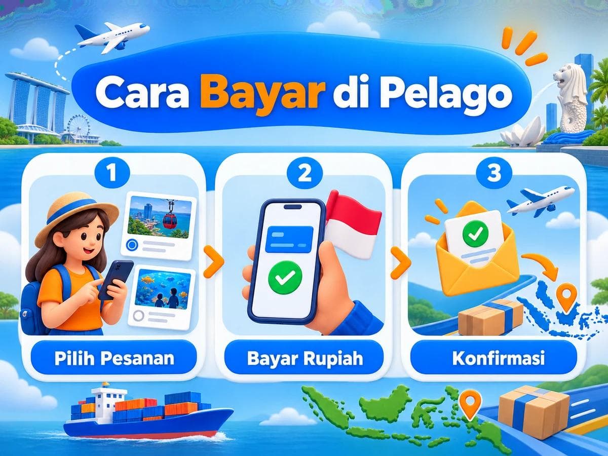 Cara Belanja dan Bayar di Pelago dari Indonesia