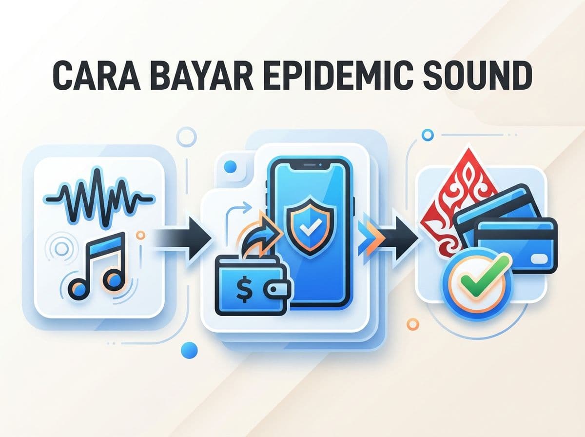 Cara Bayar Epidemic Sound dari Indonesia Tanpa Kartu Kredit