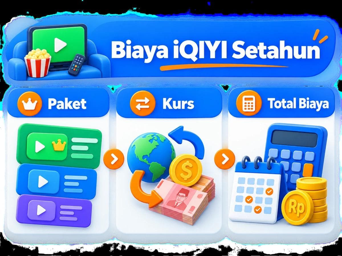 Berapa Total Biaya Langganan iQIYI Setahun dari Indonesia