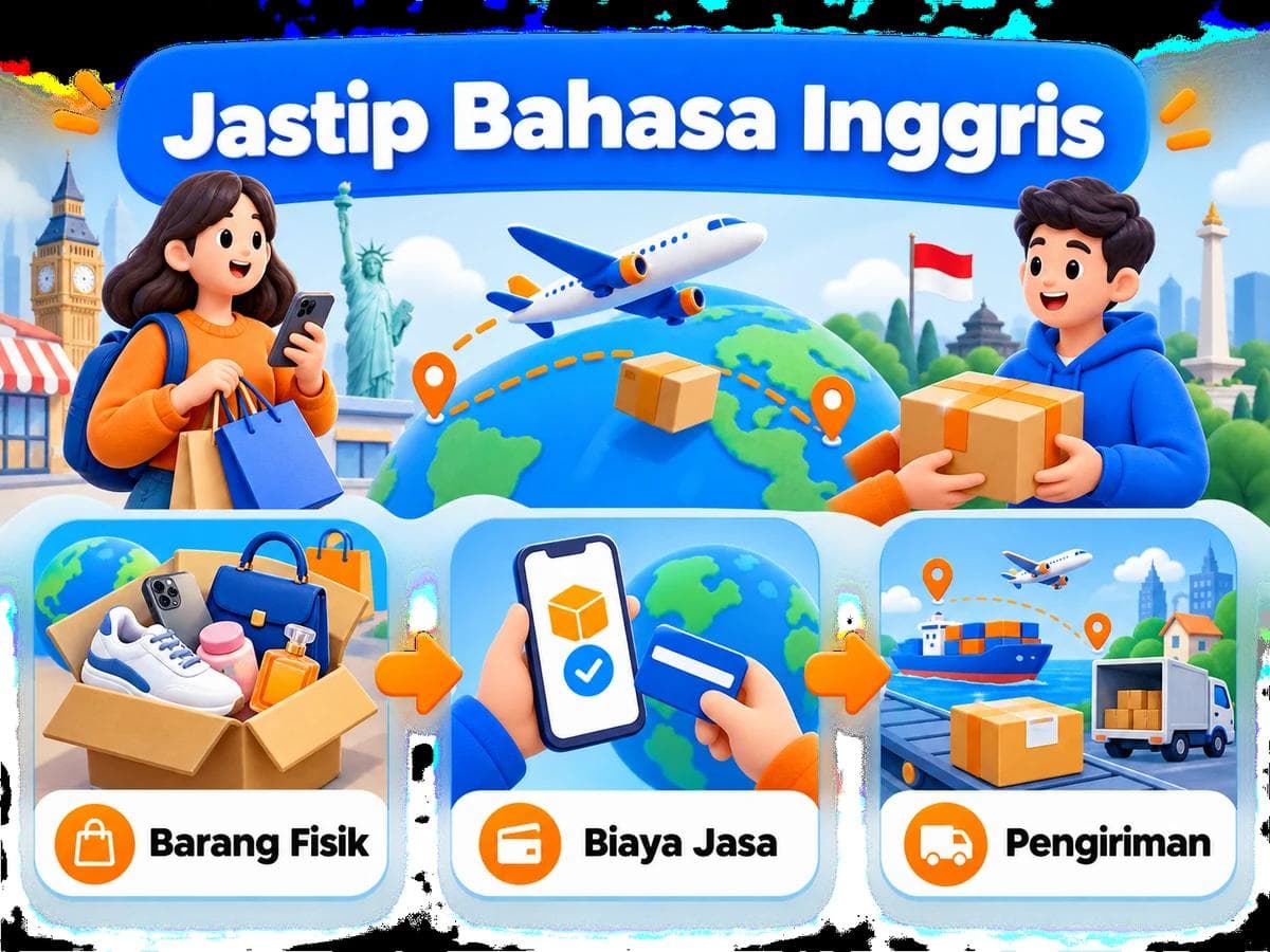Jastip Bahasa Inggris: Cara Kerja, Estimasi Biaya, dan Lama Pengiriman