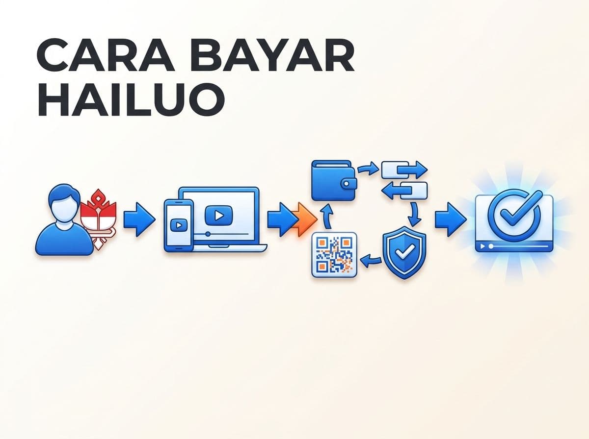 Cara Bayar Hailuo (MiniMax) dari Indonesia Tanpa Kartu Kredit
