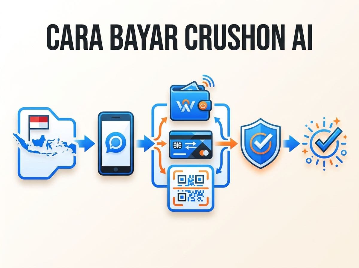 Cara Bayar Crushon AI dari Indonesia Tanpa Kartu Kredit