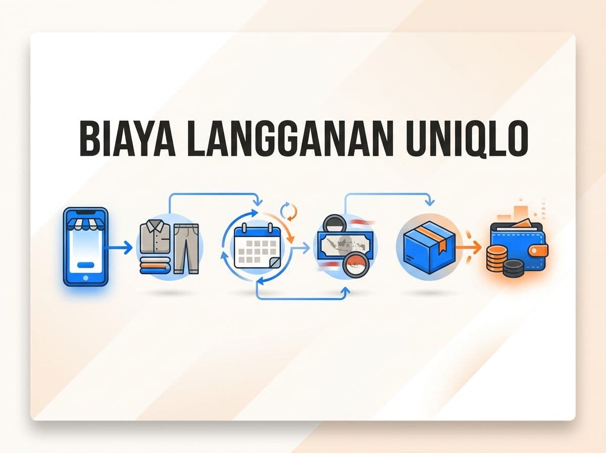 Berapa Total Biaya Langganan Uniqlo Setahun dari Indonesia