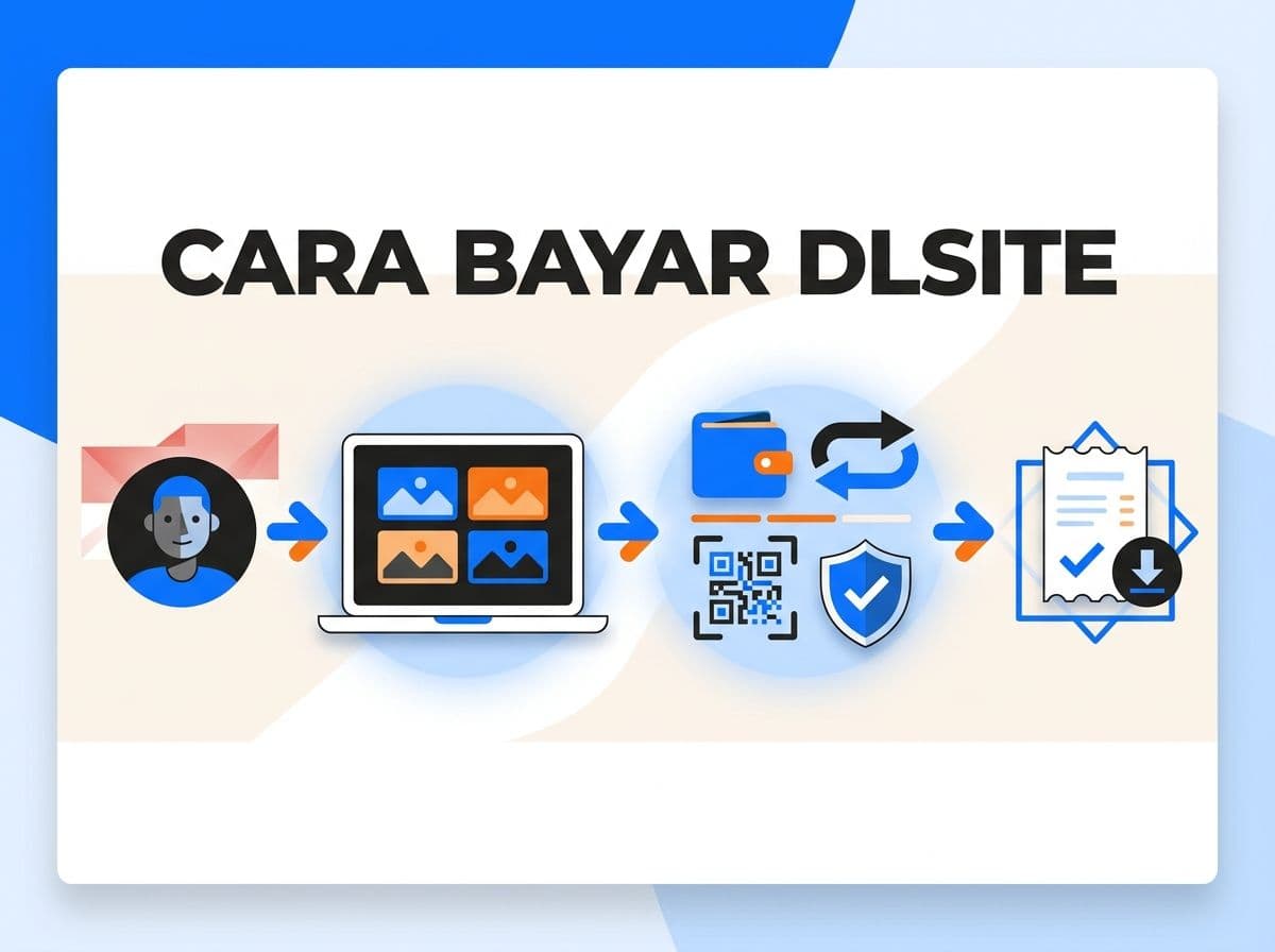 Cara Bayar DLsite dari Indonesia Tanpa Kartu Kredit