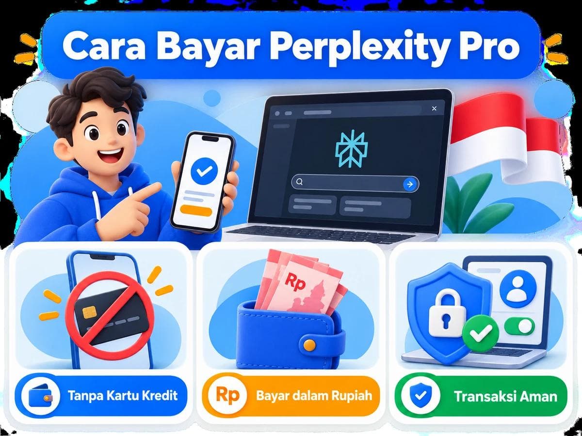 Cara Bayar Perplexity Pro dari Indonesia Tanpa Kartu Kredit