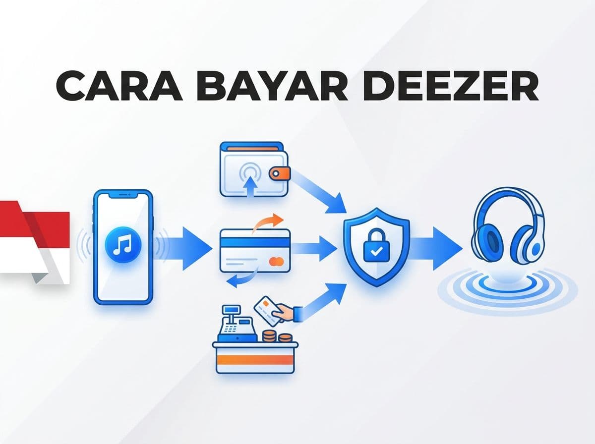 Cara Bayar Deezer Premium dari Indonesia Tanpa Kartu Kredit