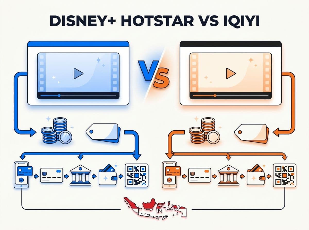 Disney+ Hotstar vs iQIYI: Harga dan Cara Bayar dari Indonesia