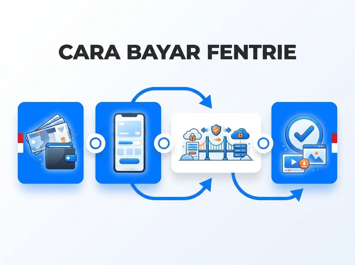 Cara Bayar Fentrie dari Indonesia Tanpa Kartu Kredit