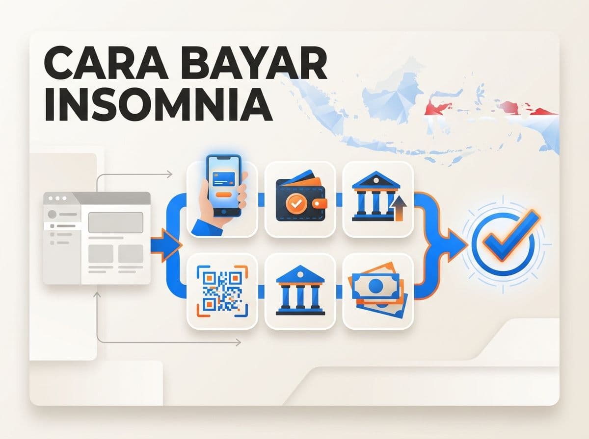 Cara Bayar Insomnia Pro dari Indonesia Tanpa Kartu Kredit