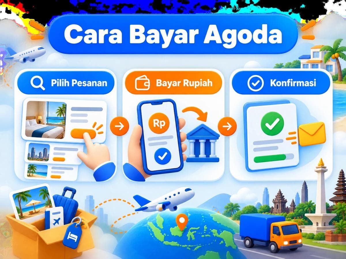 Cara Bayar Agoda dari Indonesia Tanpa Kartu Kredit