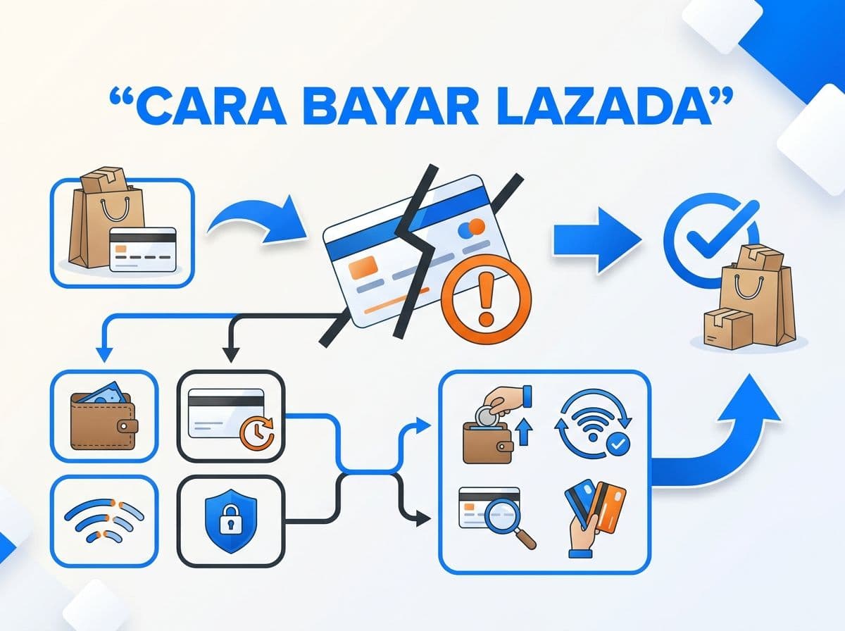 Lazada Gagal Bayar atau Kartu Ditolak: Penyebab dan Solusi
