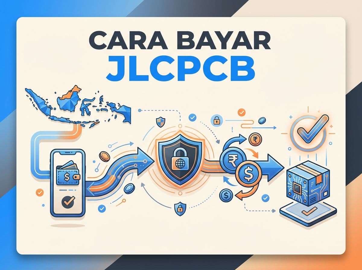 Cara Bayar JLCPCB dari Indonesia Tanpa Kartu Kredit