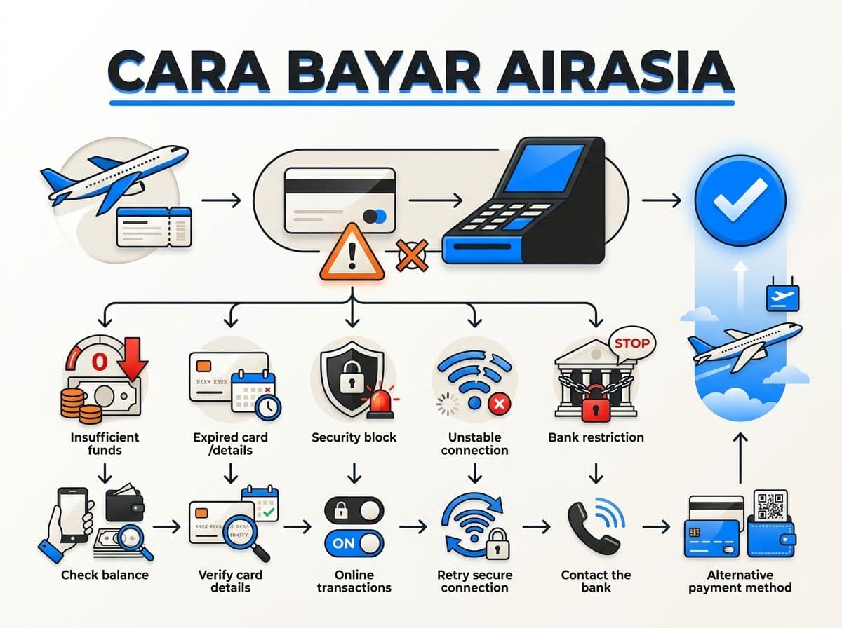 AirAsia Gagal Bayar atau Kartu Ditolak: Penyebab dan Solusi