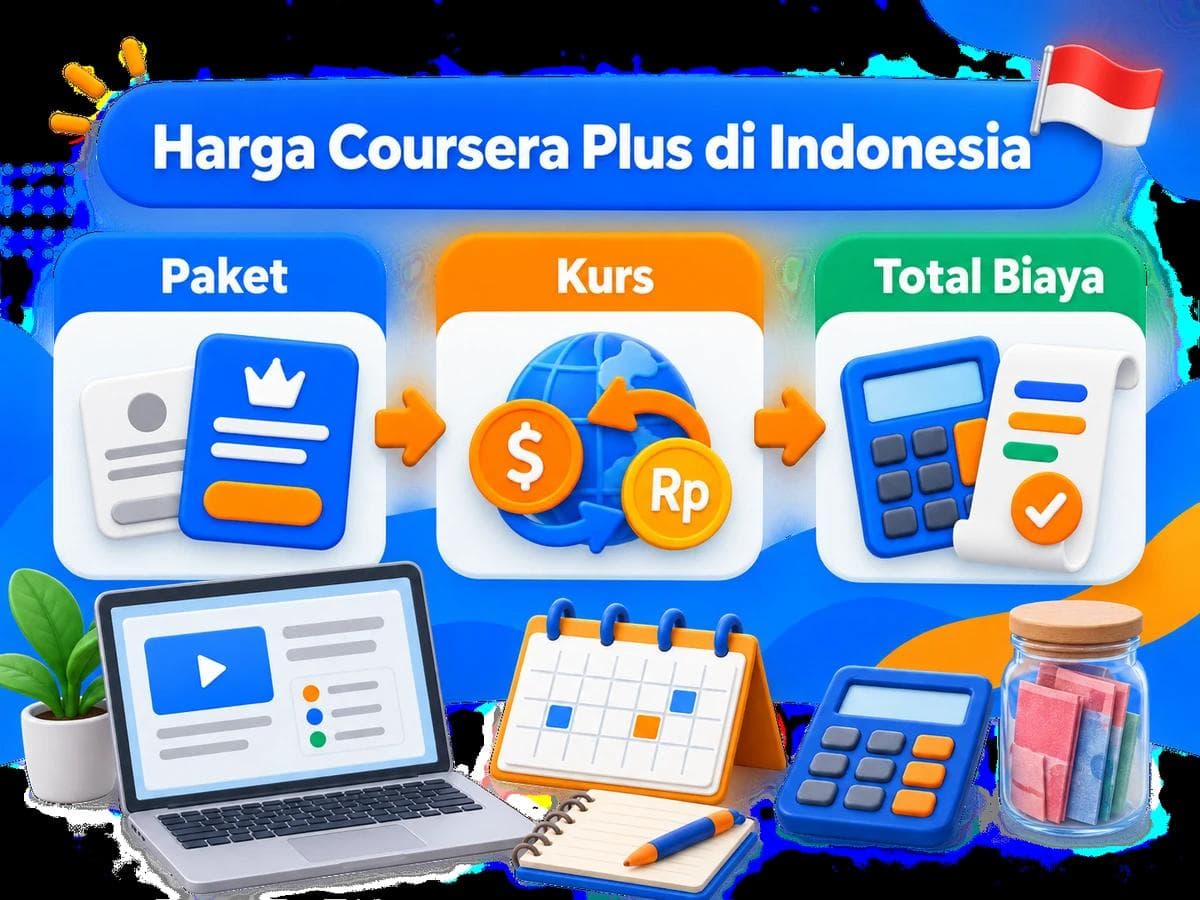 Harga Coursera Plus di Indonesia: Paket dan Total Rupiah
