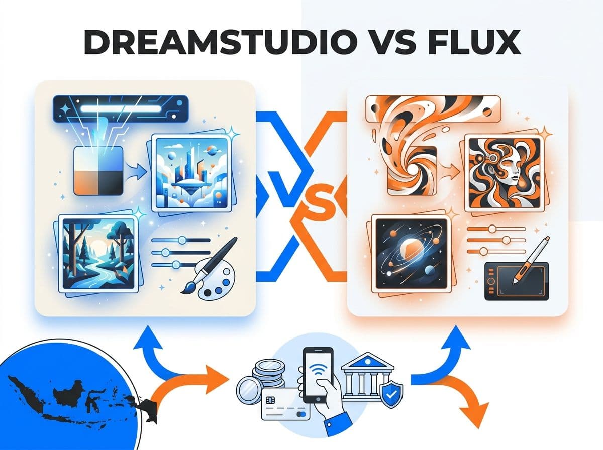 DreamStudio vs Flux Pro: Harga dan Cara Bayar dari Indonesia