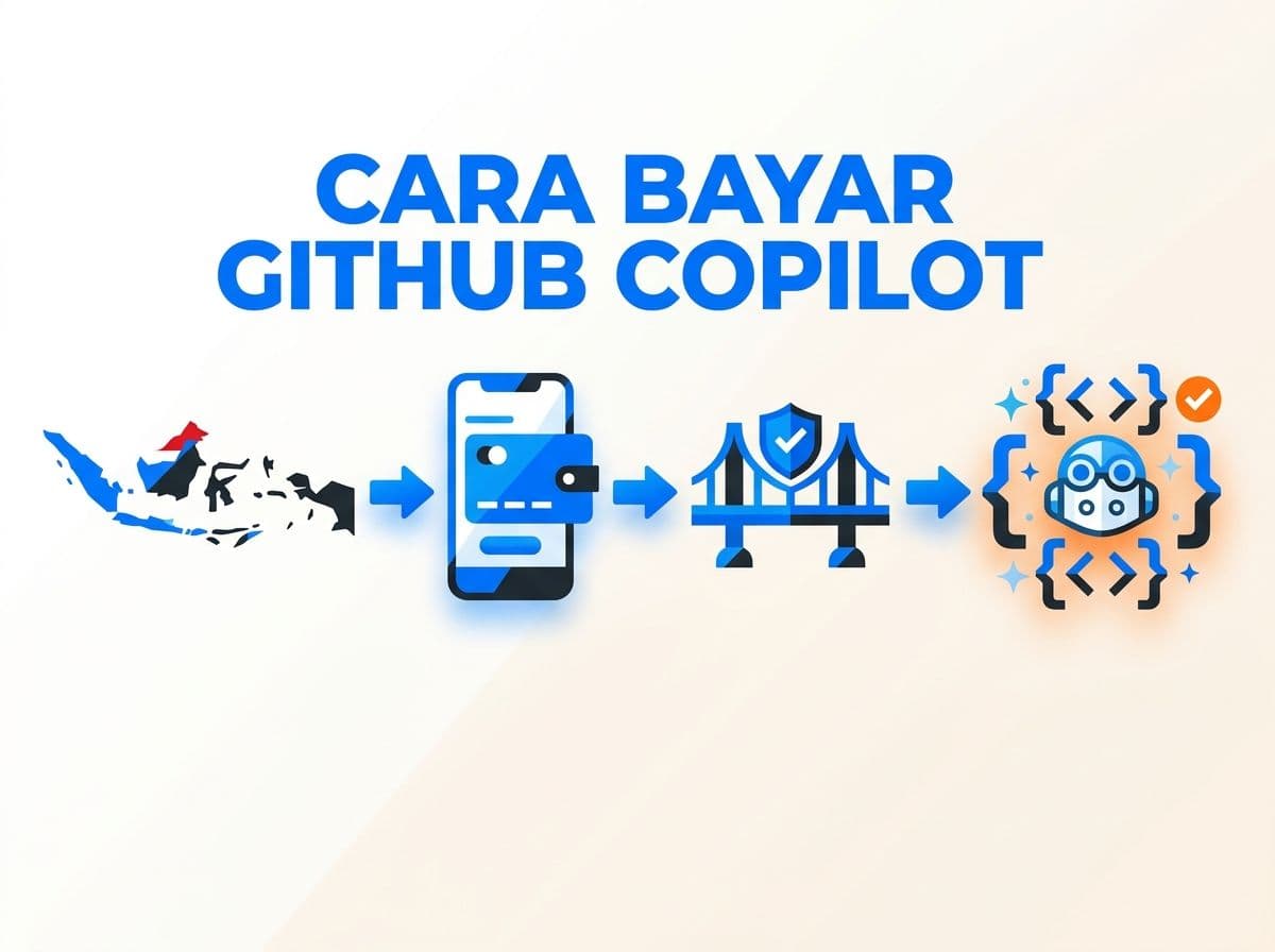Cara Bayar GitHub Copilot Pro dari Indonesia Tanpa Kartu Kredit
