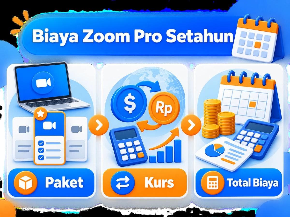 Berapa Total Biaya Langganan Zoom Pro Setahun dari Indonesia