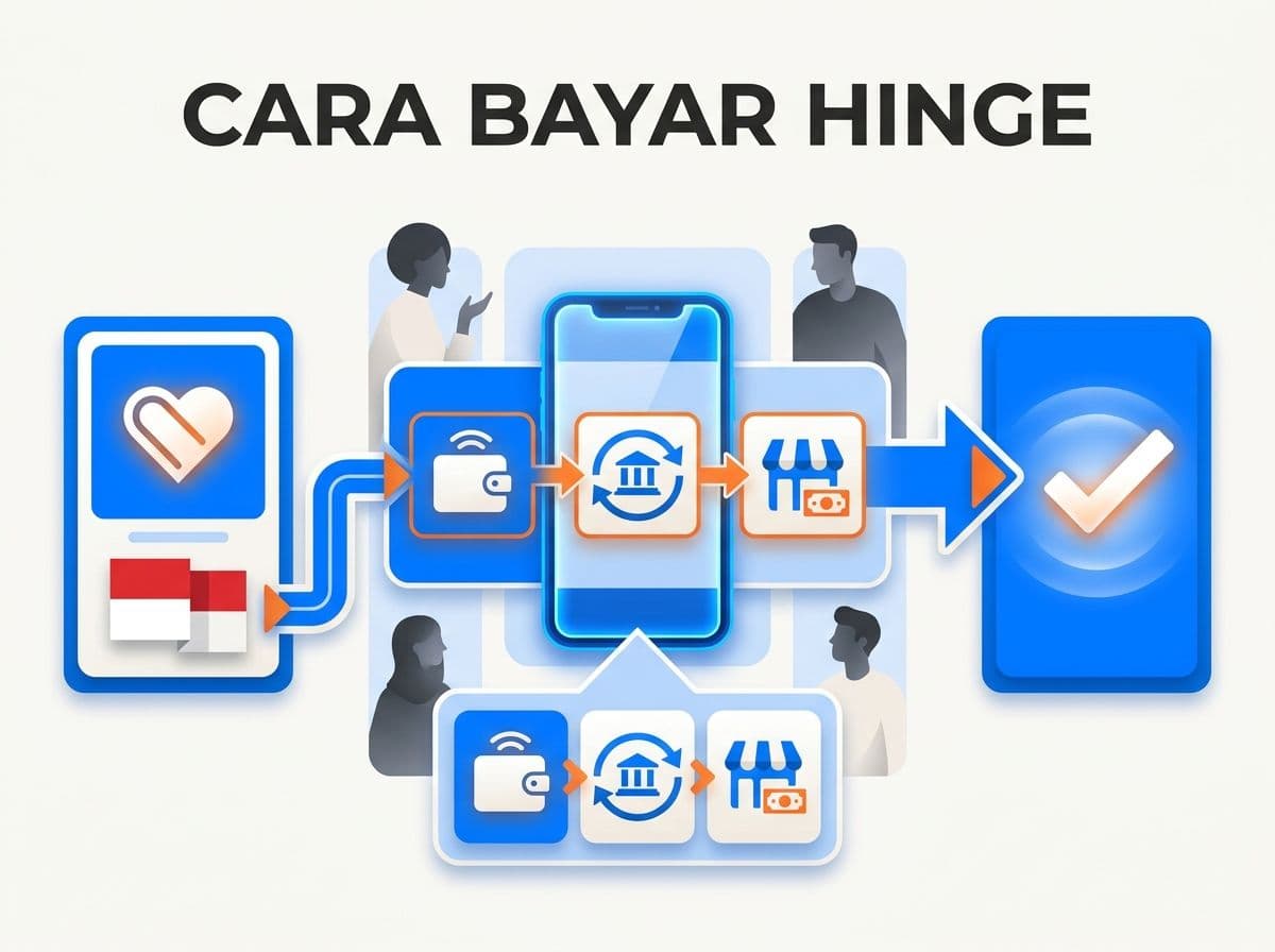 Cara Bayar Hinge Plus dari Indonesia Tanpa Kartu Kredit