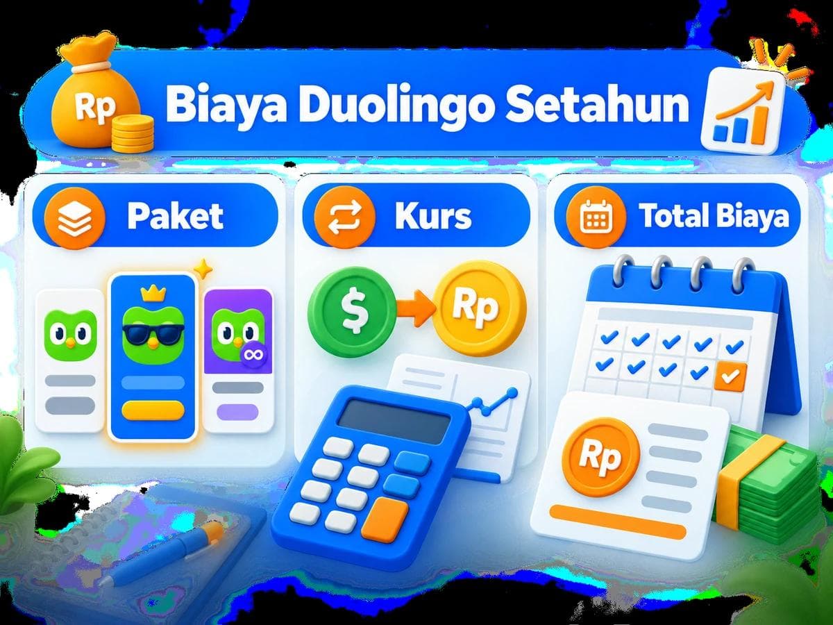 Berapa Total Biaya Langganan Duolingo Setahun dari Indonesia