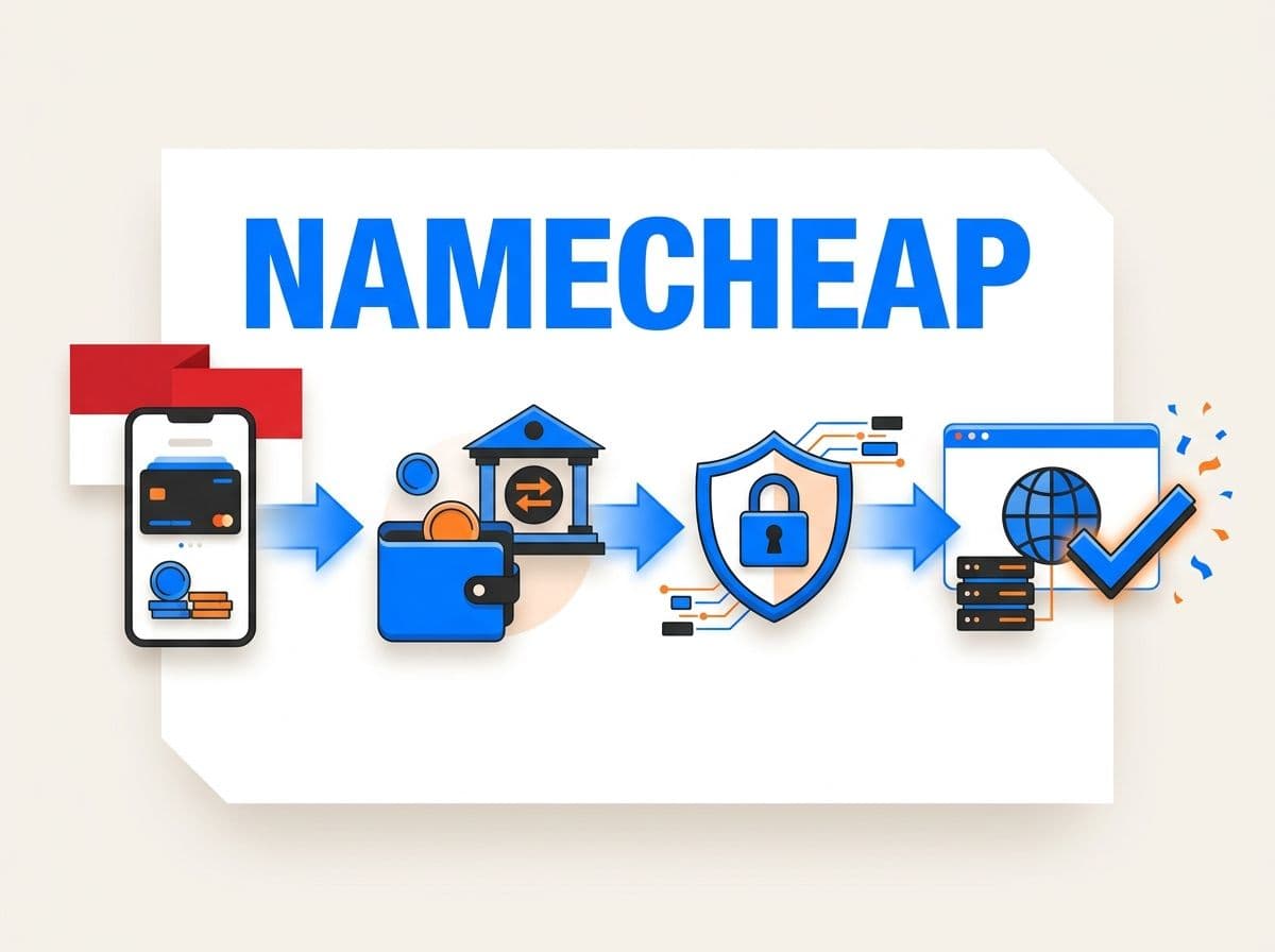 Cara Bayar Namecheap dari Indonesia Tanpa Kartu Kredit