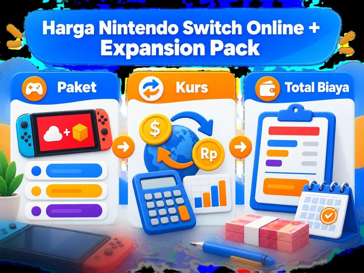 Harga Nintendo Switch Online + Expansion Pack dan Estimasi Rupiah
