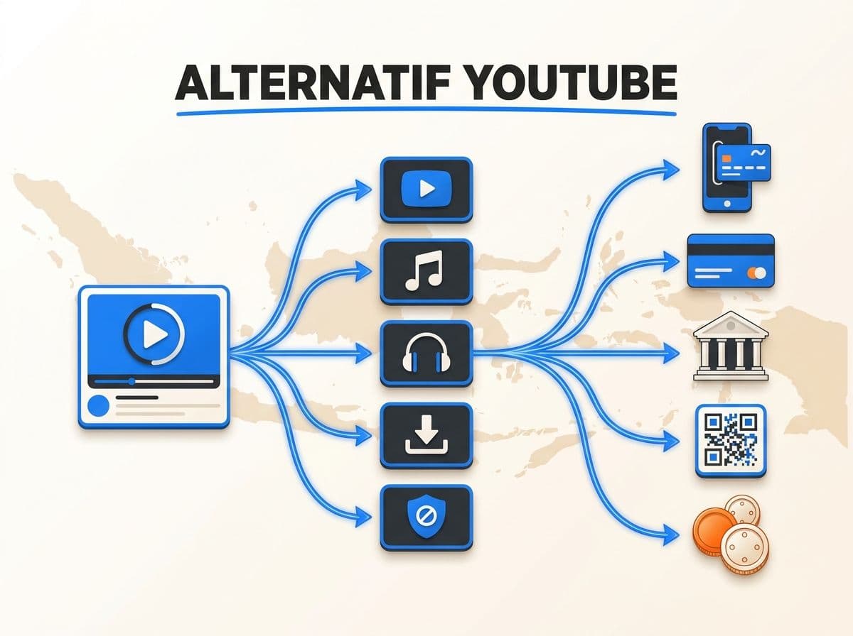 Alternatif YouTube Premium yang Bisa Dibayar dari Indonesia