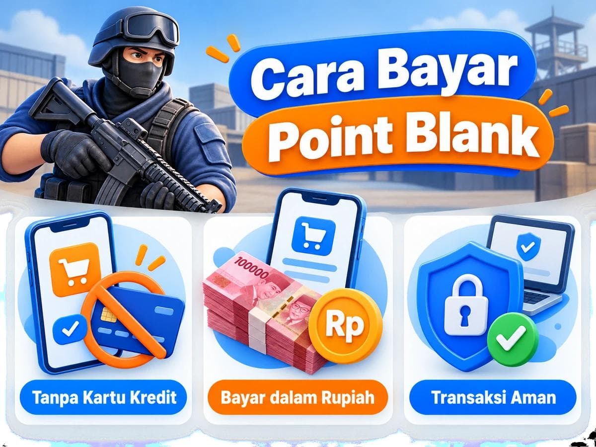 Cara Bayar Point Blank dari Indonesia Tanpa Kartu Kredit