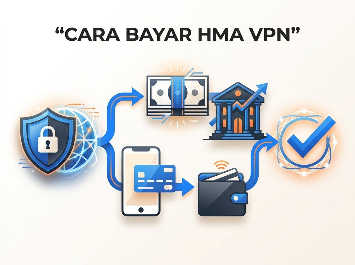 Cara Bayar HMA VPN dari Indonesia Tanpa Kartu Kredit