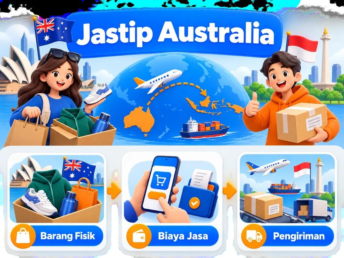 Jastip Australia: Cara Kerja, Estimasi Biaya, dan Lama Pengiriman