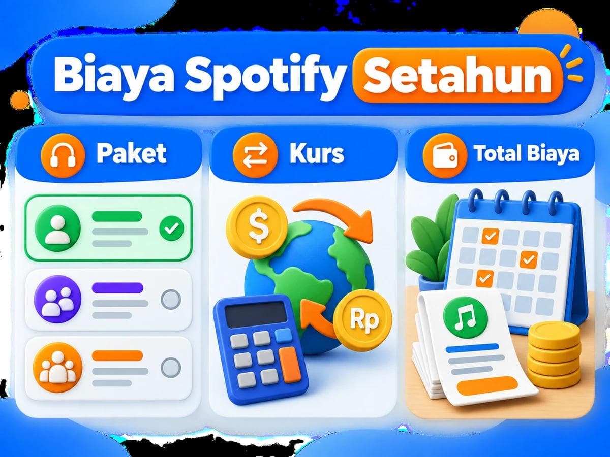 Berapa Total Biaya Langganan Spotify Setahun dari Indonesia